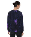 UO | Men's Purple Graffiti Print Sweatshirt