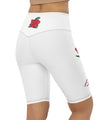 UO | Women's Rose Edition White Biker Shorts