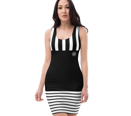 UO | Women's Black and White Bodycon Dress