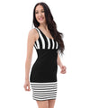 UO | Women's Black and White Bodycon Dress