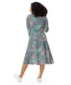 UO | Women's Paisley Long Sleeve Midi Dress