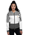 UO | Women's Black and White Bomber Jacket