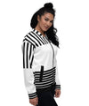 UO | Women's Black and White Bomber Jacket