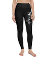 UO | Women's Rose Edition Black High Waisted Leggings