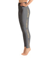 UO | Women's Grey Side Print High Waisted Leggings