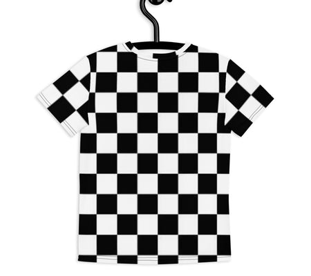 UO | Youth Checked Large Print T-shirt