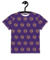 UO | Multi Print Purple Youth Crew T-Shirt