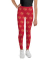 UO | Multi Print Red Youth Leggings