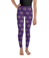 UO | Multi Print Purple Youth Leggings