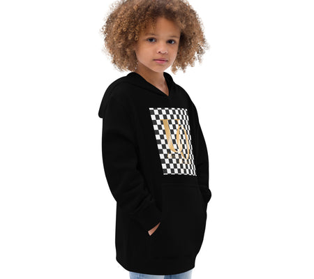 UO | Kids Checker Print Fleece Hoodie