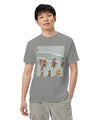 UO | Men’s Palm Tree Torn Print Garment-dyed Heavyweight T-shirt