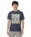 UO | Men’s Palm Tree Torn Print Garment-dyed Heavyweight T-shirt