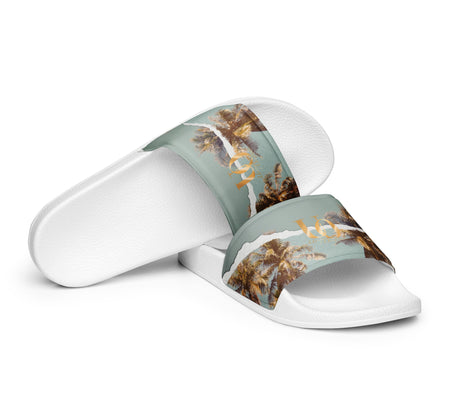 UO | Men’s Palm Tree Torn Print Men’s slides