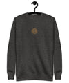 UO | Men's Fleece Charcoal Heather Embroidered Tracksuit Pullover