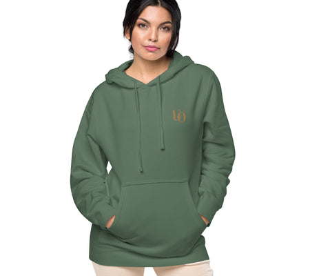 UO | Women's Pigment Dyed Alpine Green Hoodie