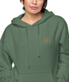 UO | Women's Pigment Dyed Alpine Green Hoodie