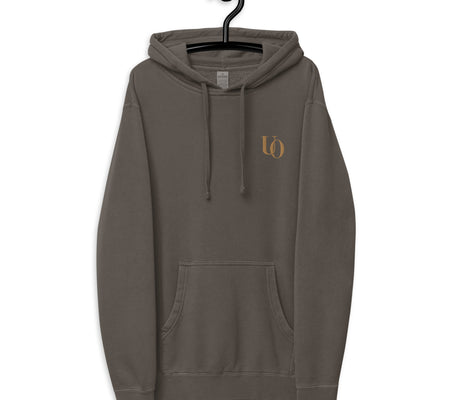 UO | Men's Pigment Dyed Grey Hoodie