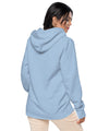 UO | Women's Pigment Dyed Light Blue Hoodie