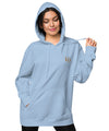 UO | Women's Pigment Dyed Light Blue Hoodie