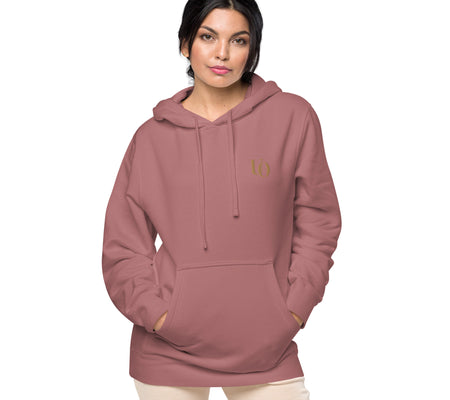 UO | Women's Pigment Dyed Maroon Hoodie