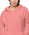 UO | Women's Pigment Dyed Pink Hoodie