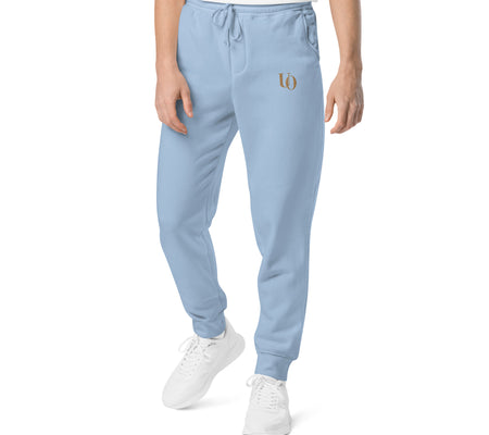 UO | Men's Pigment Dyed Light Blue Joggers