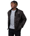 UO | Men's Embroidered Denim Sherpa Jacket