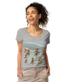 UO | Palm Tree Torn Print Women’s Basic Organic T-shirt