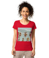 UO | Palm Tree Torn Print Women’s Basic Organic T-shirt