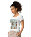 UO | Palm Tree Torn Print Women’s Basic Organic T-shirt