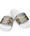 UO | Palm Tree Torn Print Women's Slides